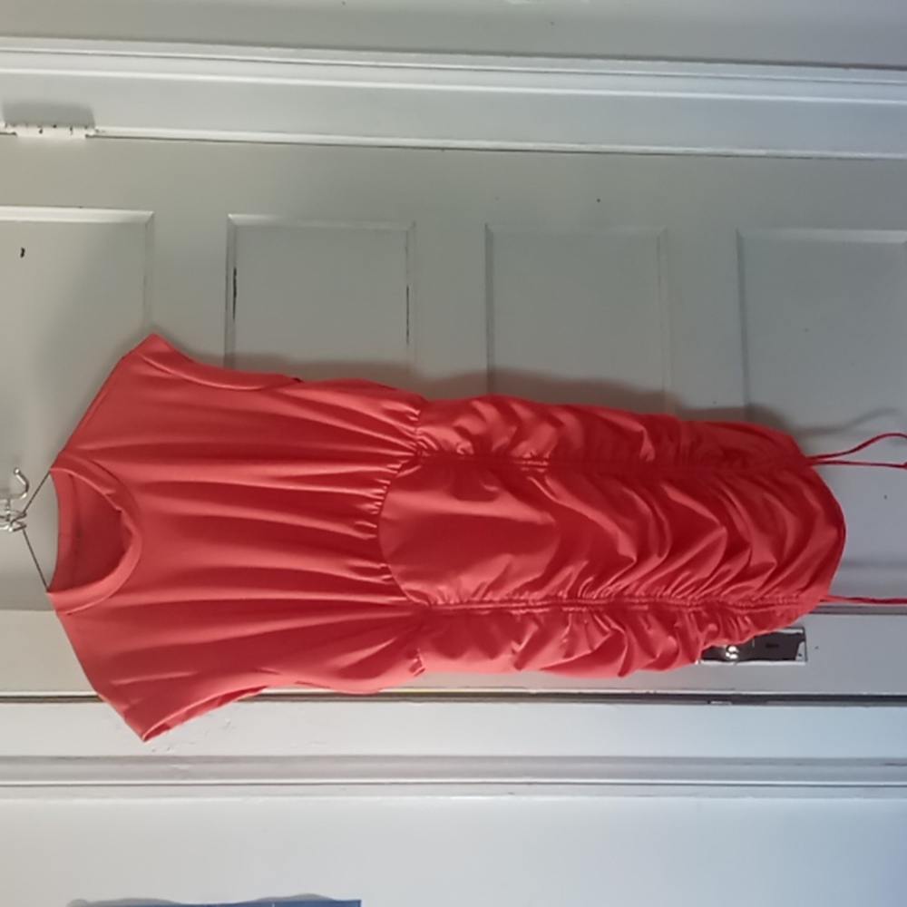 Orange dress